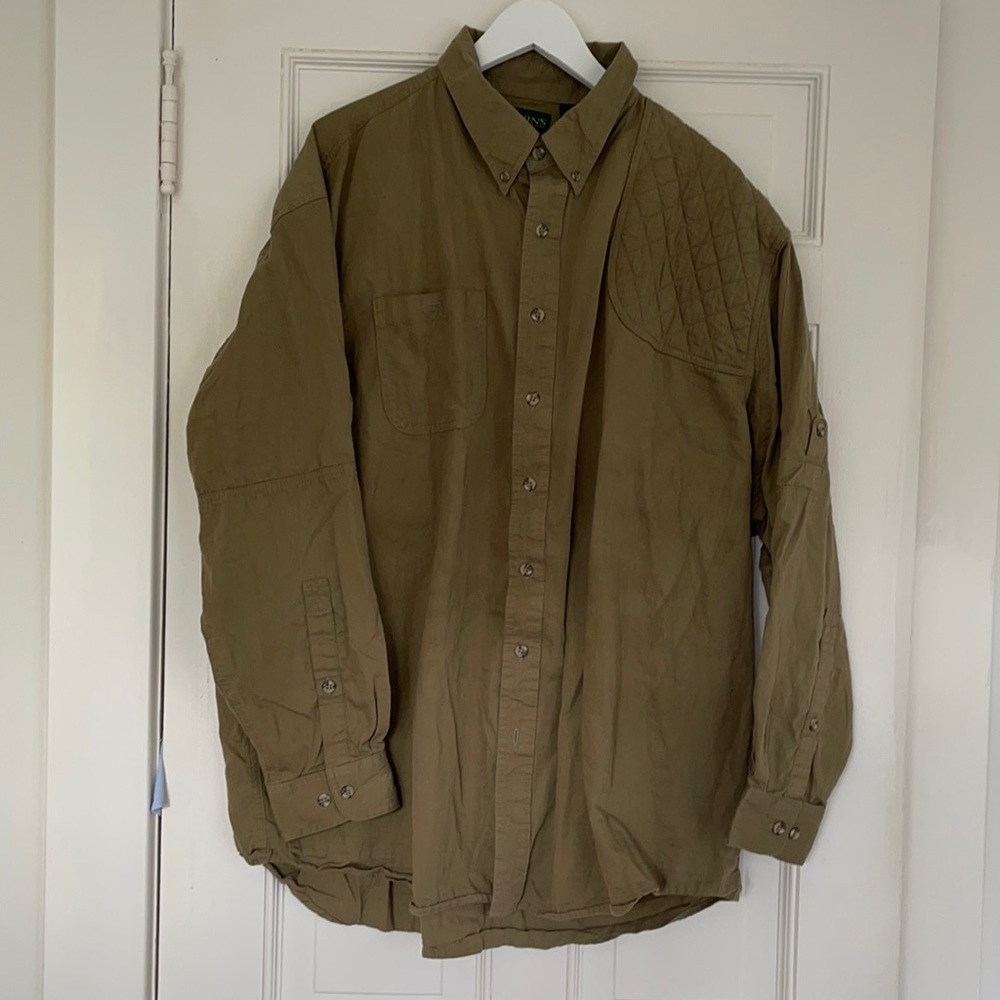 Kevin’s button down long sleeve shirt
